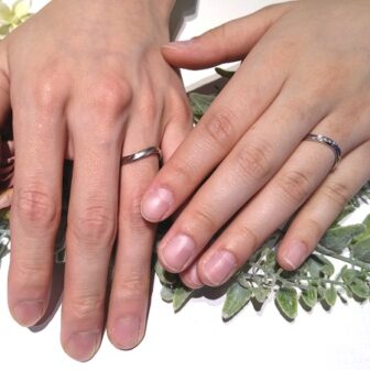 【札幌市】Something Blue(サムシングブルー)の結婚指輪をご成約頂きました。