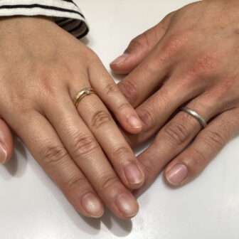 大阪府泉南郡岬町よりご来店 IDEAL plus fort（アイデアルプリュフォール）の結婚指輪をご成約いただきました