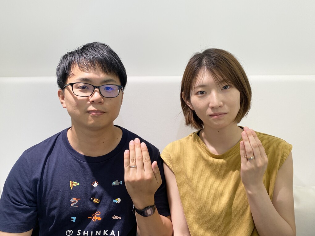 【兵庫県・明石市】RosettEの婚約指輪とPAVEOCHOCOLATとFISCHERの結婚指輪をペアでご成約頂きました
