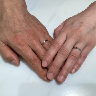 和歌山県紀美野町・紀の川市よりご来店　Disney Cinderella（シンデレラ）の結婚指輪をご成約いただきました。