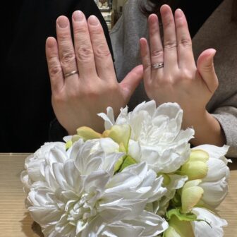 兵庫県姫路市からご来店「RosettE/SP」のマリッジリングをご成約頂きました。
