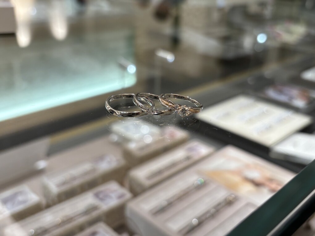 兵庫県加古川市からご来店 婚約指輪「AMOUR AMULET」結婚指輪「IDEAL plus fort」をご成約