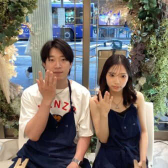 garden京都本店で専門ジュエリーショップならではの手作り指輪・バングル体験
