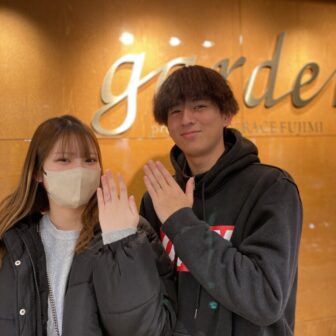 神崎郡福崎町・加古川市からご来店「LA TERRE・nocur」の結婚指輪をご成約