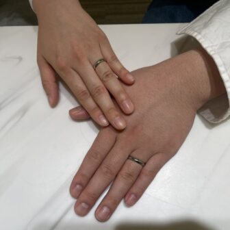 兵庫県明石市からご来店「FISCHER」の結婚指輪をご成約頂きました