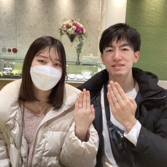 【奈良県・生駒郡】FISCHER（フィッシャー）の結婚指輪をペアでご成約いただきました。