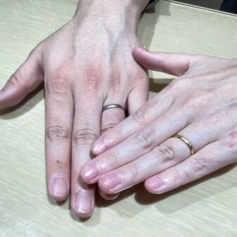 【大阪市・淀川区】FISCHER（フィッシャー）の結婚指輪をペアでご成約いただきました。