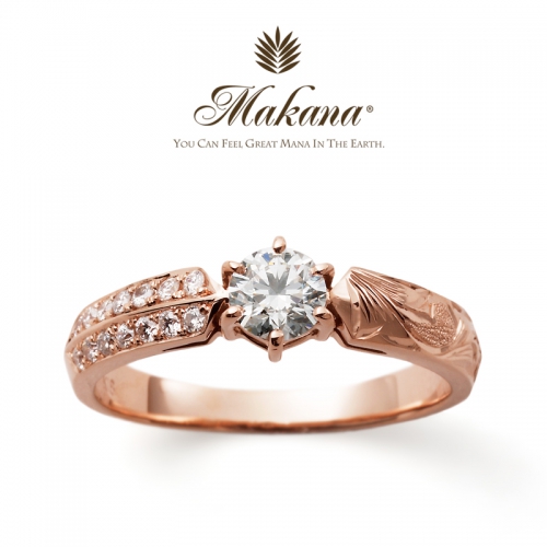 Makana　ゴールド婚約指輪
