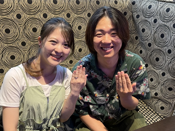 【札幌市】Disney Tangled(ラプンツェル)の結婚指輪をご成約頂きました。