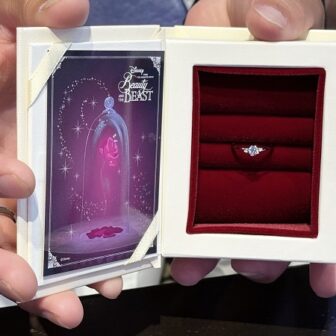 【札幌市】Disney Beauty AND THE BEAST(美女と野獣)の婚約指輪をご成約頂きました。