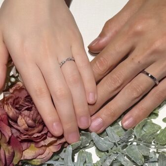 【札幌市】Ice Blue DIAMOND(アイスブルーダイヤモンド)の結婚指輪をご成約頂きました。
