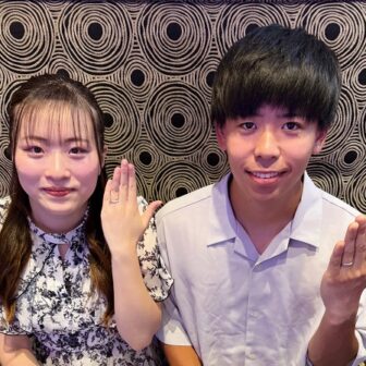 【札幌市】Something Blue Aither(サムシングブルー アイテール)とDisney Cinderella(シンデレラ)の結婚指輪をご成約頂きました。