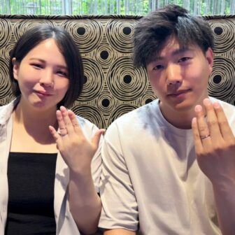 【札幌市】Ice Blue DIAMOND(アイスブルーダイヤモンド)の結婚指輪をご成約頂きました。