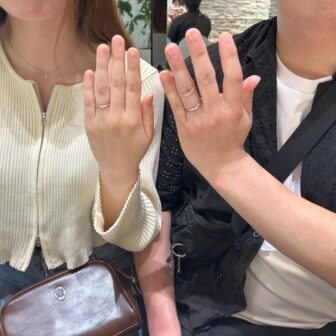 【大阪府・淀川区】insembre（インセンブレ）の結婚指輪をペアでご成約いただきました。
