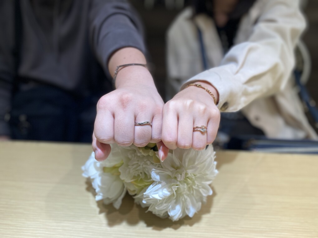 兵庫県姫路市からご来店「IDEAL plus fort・LAPAGE」結婚指輪をご成約