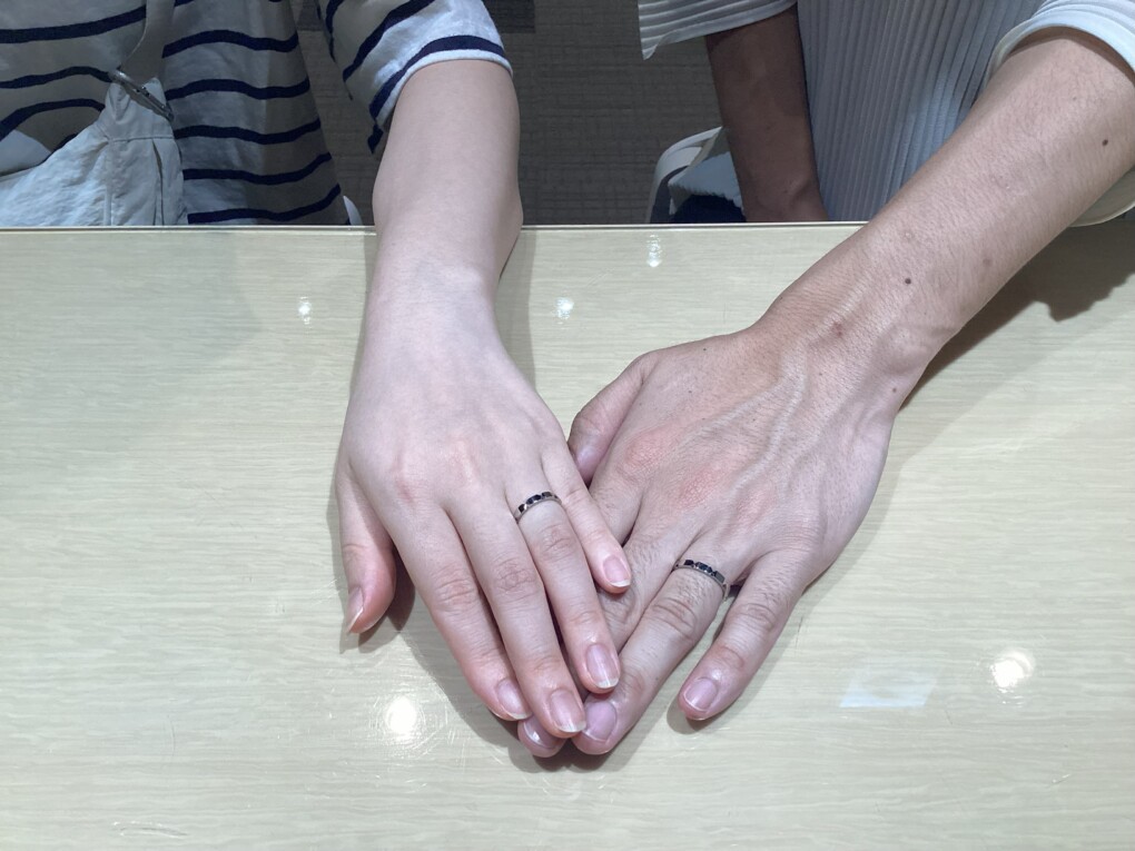 【大阪府・城東区】Katamu(カタム)の結婚指輪をペアでご成約いただきました。