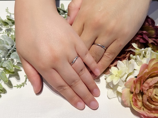 【札幌市】nocur(ノクル)の結婚指輪をご成約頂きました。