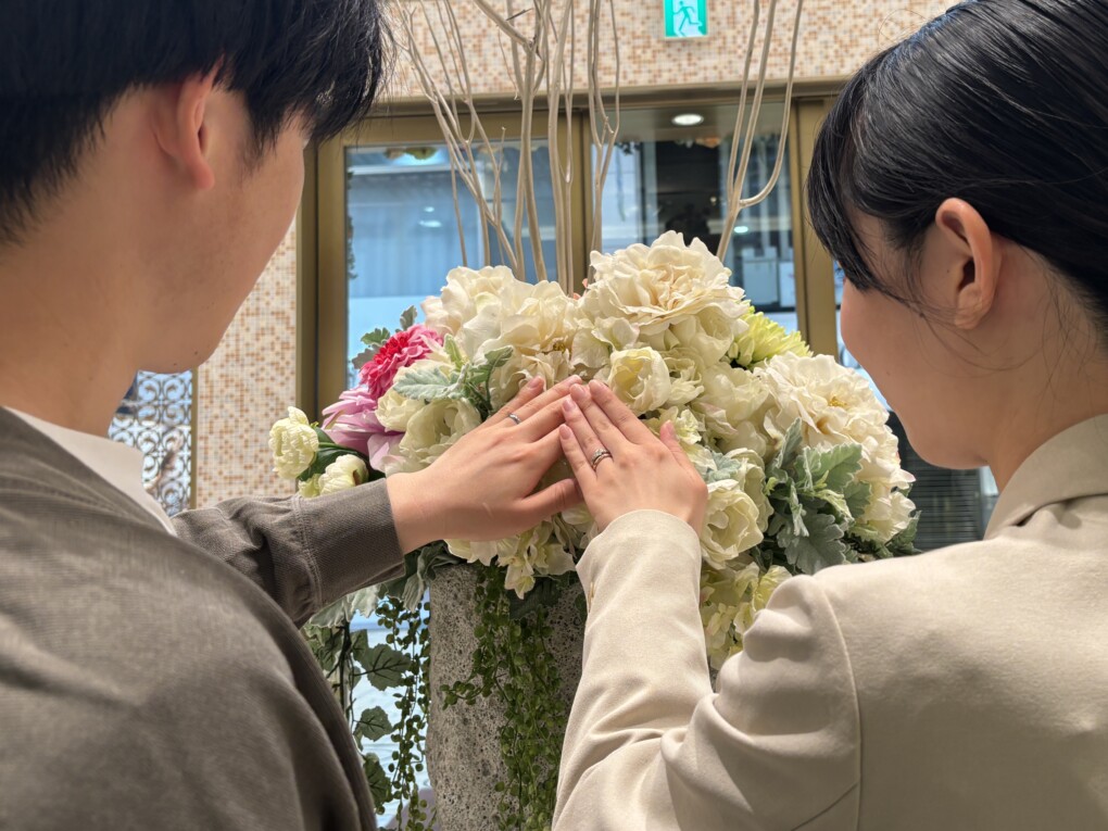 兵庫県たつの市からご来店「FISCHER」のマリッジリングをご成約頂きました