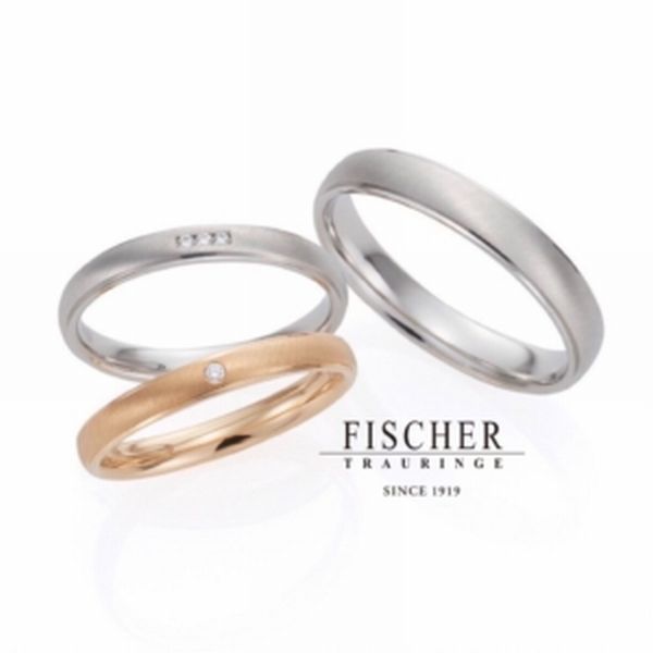 姫路結婚指輪ゴールドFISCHER