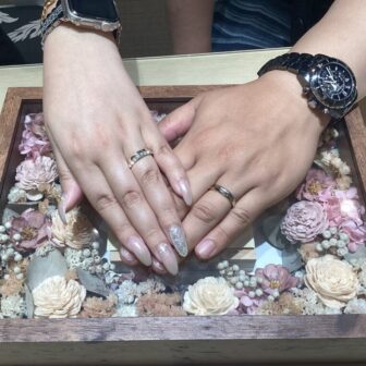 【大阪府・枚方市】RosettE（ロゼット）の結婚指輪をペアでご成約いただきました。