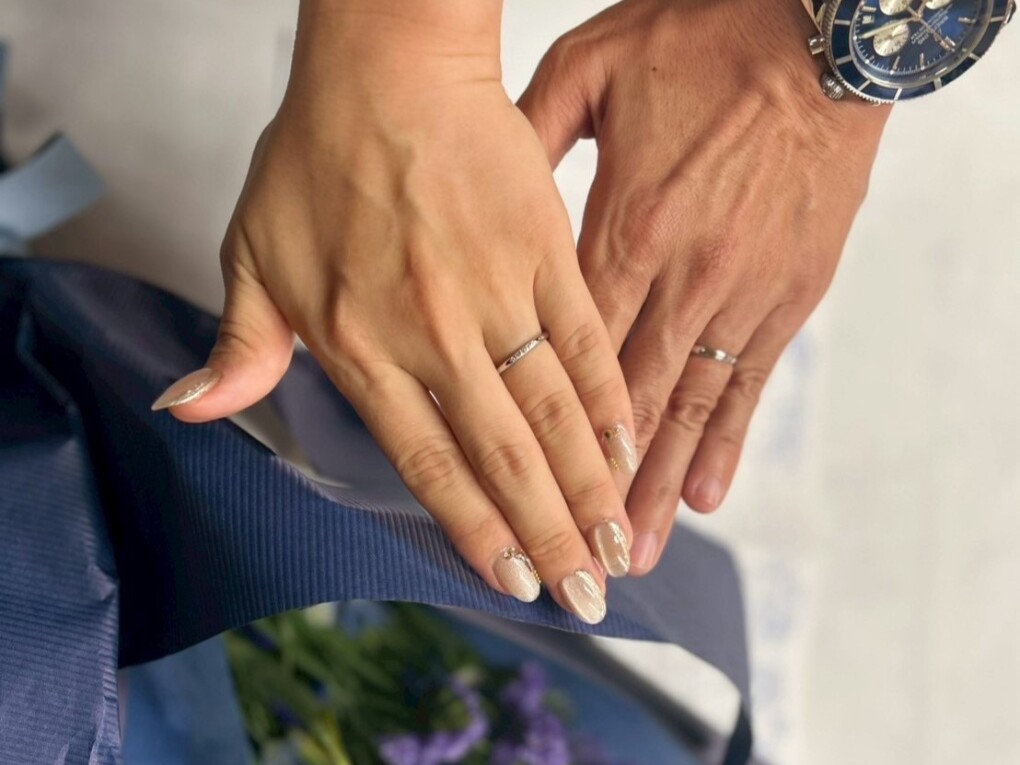 【札幌市】Ice Blue DIAMOND(アイスブルーダイヤモンド)の結婚指輪をご成約頂きました。