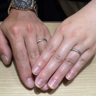 兵庫県赤穂市からご来店「FISCHER」の結婚指輪をご成約頂きました