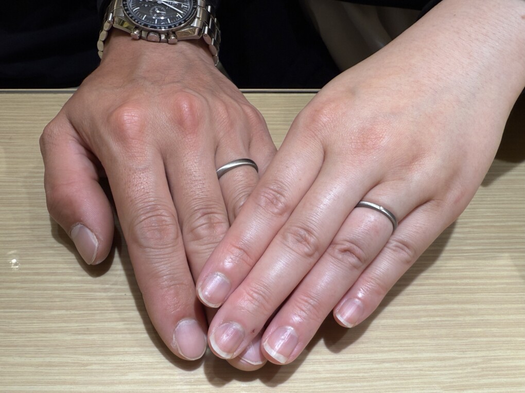 兵庫県赤穂市からご来店「FISCHER」の結婚指輪をご成約頂きました