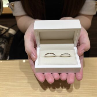 岩手県・兵庫県姫路市よりご来店「IDEAL Plus fort」のマリッジリングをご成約