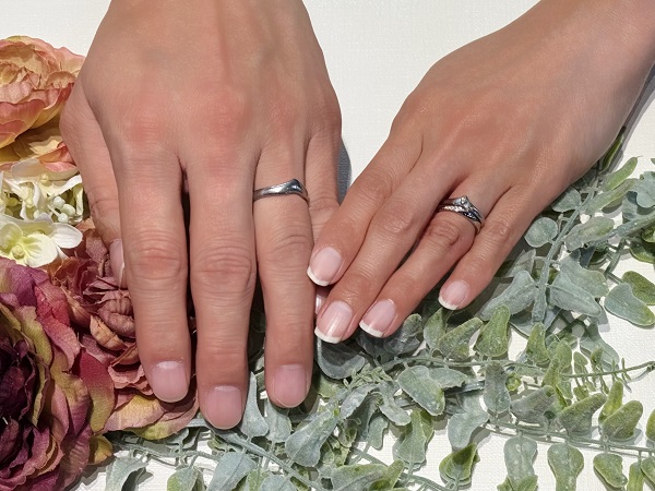 【札幌市】nocur(ノクル)の結婚指輪をご成約頂きました。