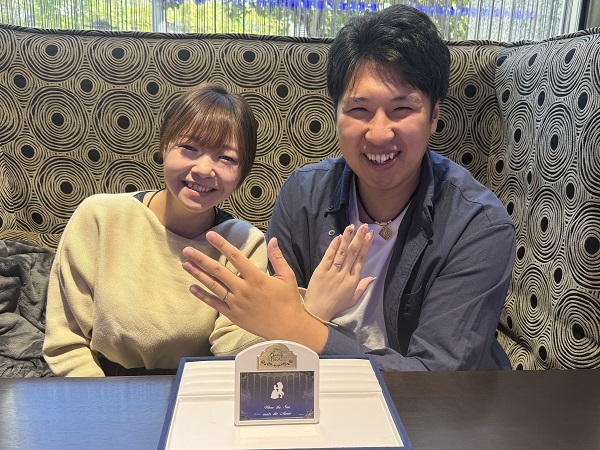 【札幌市】Disney Beauty AND THE BEAST(美女と野獣)の結婚指輪をご成約頂きました。