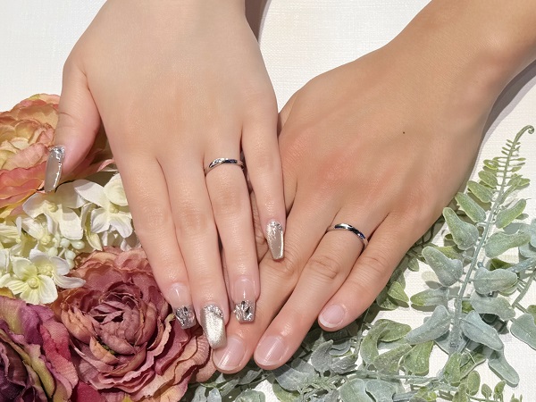 【札幌市】SWEET BLUE DIAMOND(スイートブルーダイヤモンド)の結婚指輪をご成約頂きました。