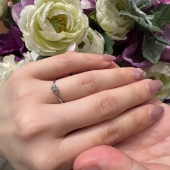 兵庫県姫路市よりご来店「gardenオリジナル・IDEALダイヤ」の婚約指輪をご成約