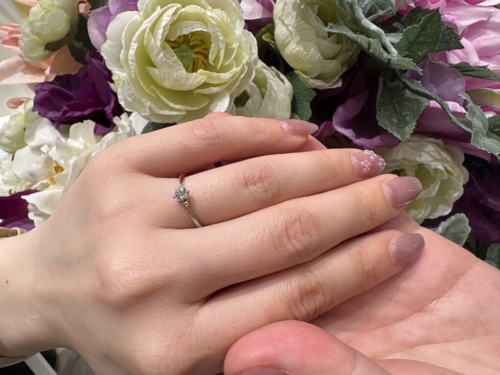 兵庫県姫路市よりご来店「gardenオリジナル・IDEALダイヤ」の婚約指輪をご成約
