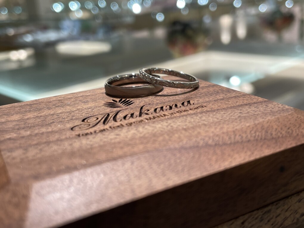 兵庫県加古川市からご来店「FISCHER・Makana」のマリッジリングをご成約