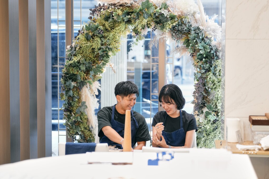 四条烏丸手作り指輪工房で手作りバングル体験