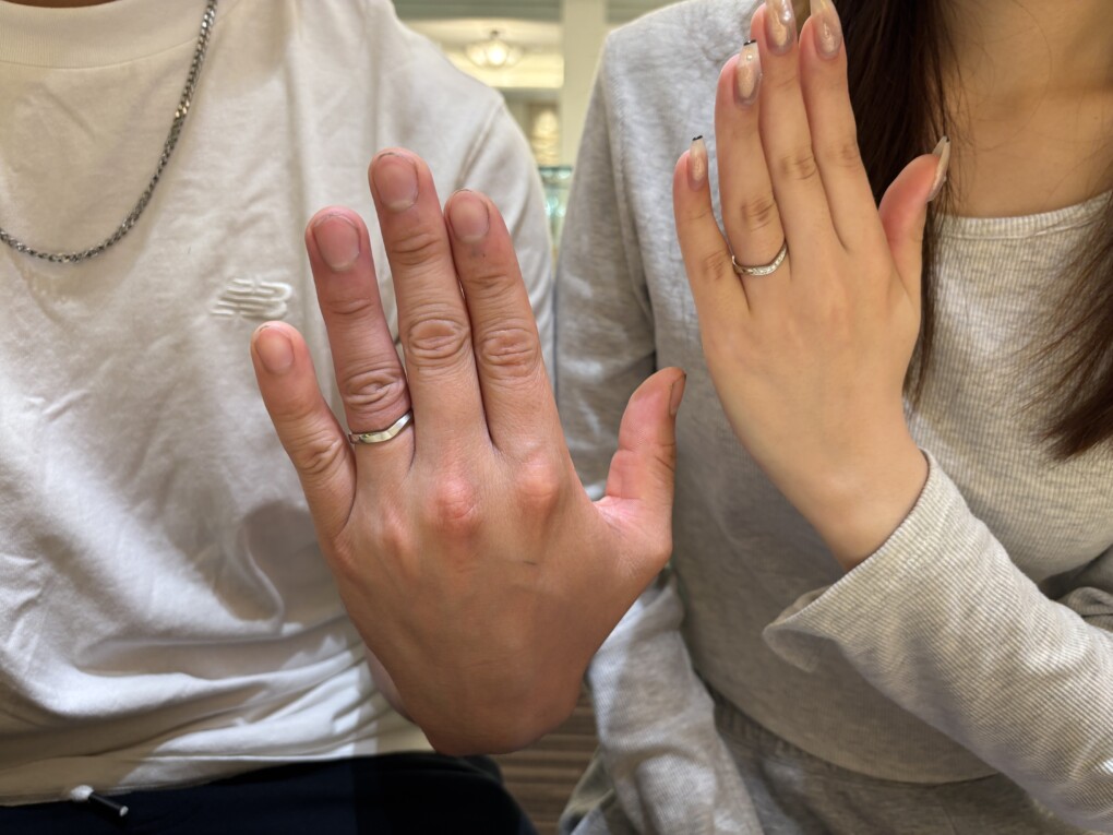 兵庫県姫路市からご来店「IDEAL Plus fort」のマリッジリングをご成約頂きました