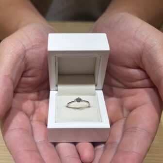 兵庫県姫路市からご来店「gardenオリジナル」の婚約指輪をご成約頂きました