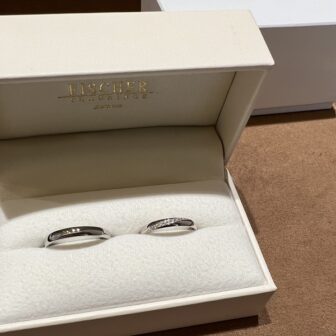 京都市伏見区｜FISCHERとPilotBridalの結婚指輪をご成約いただきました