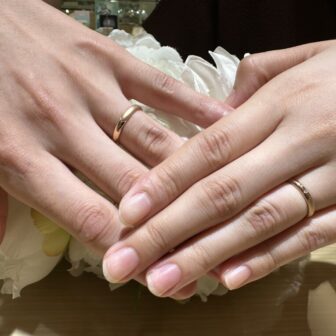 兵庫県加西市からご来店「FISCHER」のマリッジリングをご成約