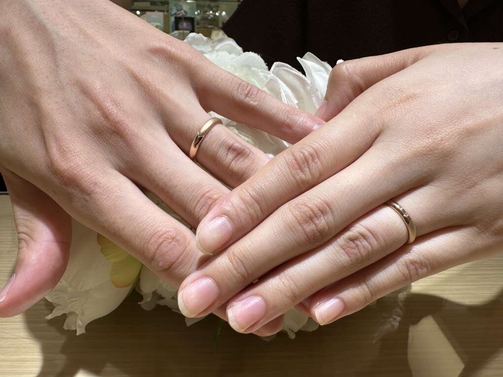 兵庫県加西市からご来店「FISCHER」のマリッジリングをご成約