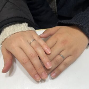 京都市伏見区｜insembre（インセンブレ）の結婚指輪をご成約いただきました