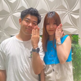 兵庫県姫路市よりご来店「IDEAL Plus fort」の結婚指輪をご成約いただきました