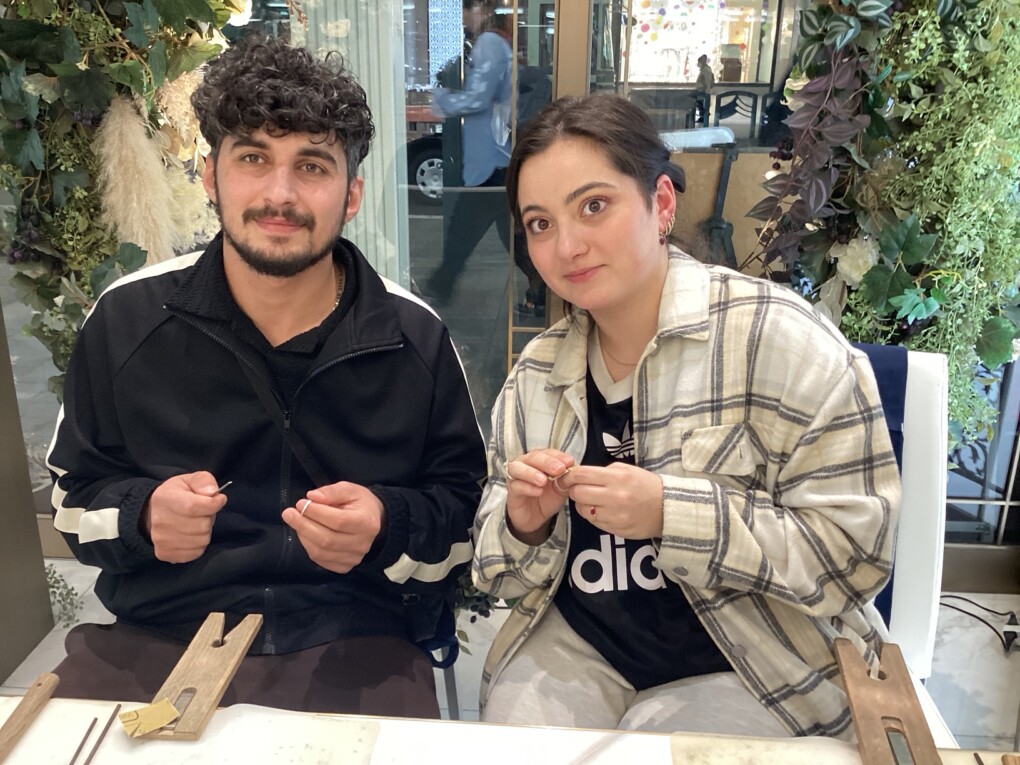 トルコ・フランスより海外のお客様 garden京都本店/四条烏丸手作り指輪工房で手作り指輪体験