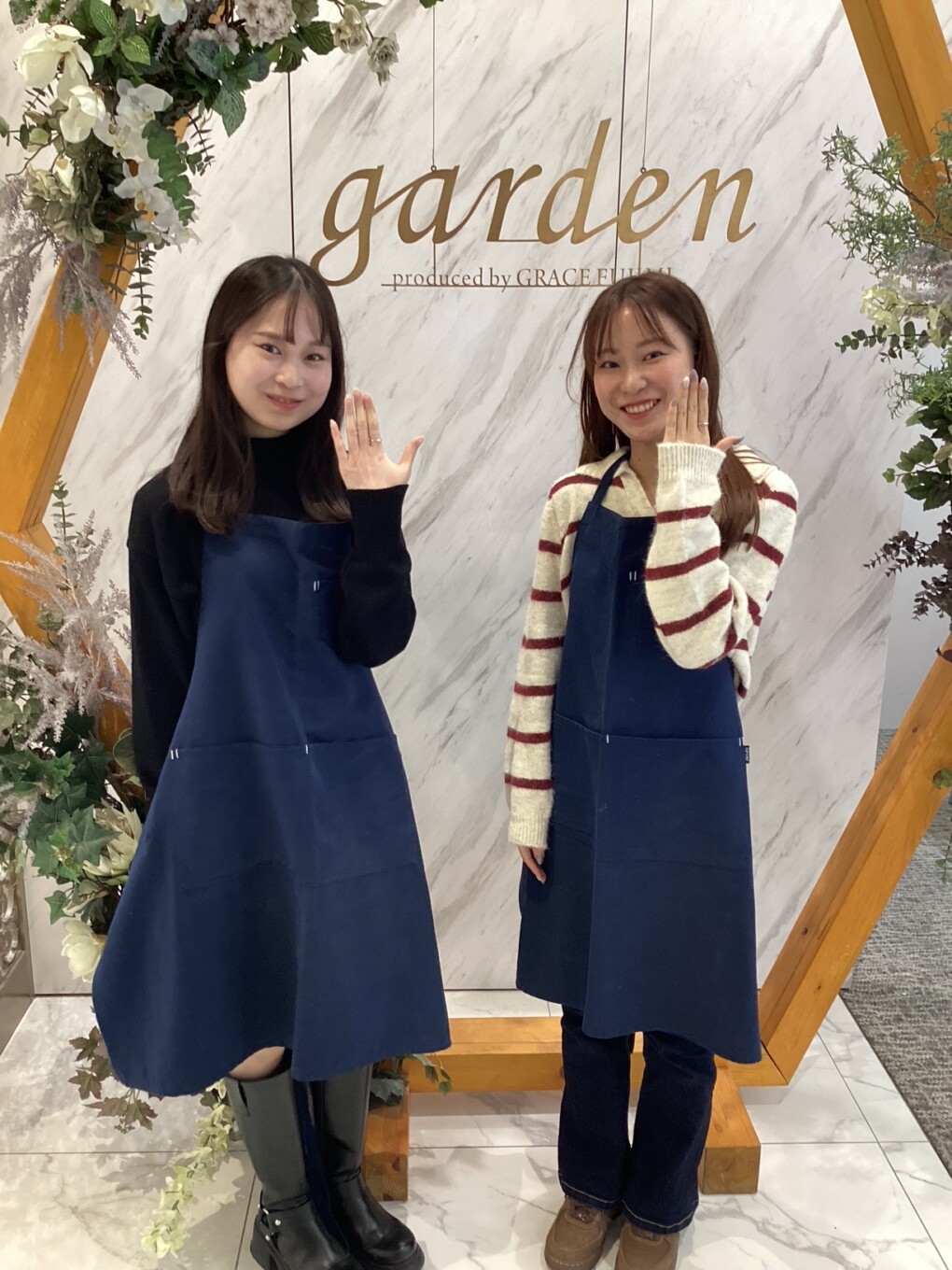 京都宇治市より姉妹でご来店 garden京都本店/四条烏丸手作り指輪工房で手作り指輪体験