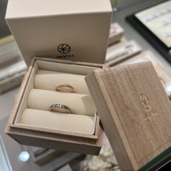 兵庫県加古川市からご来店「IROノHA」の結婚指輪をご成約頂きました