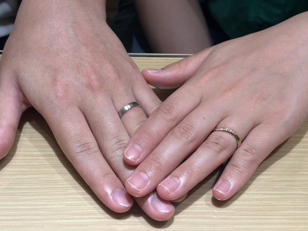兵庫県加古川市からご来店「IROノHA」の結婚指輪をご成約頂きました