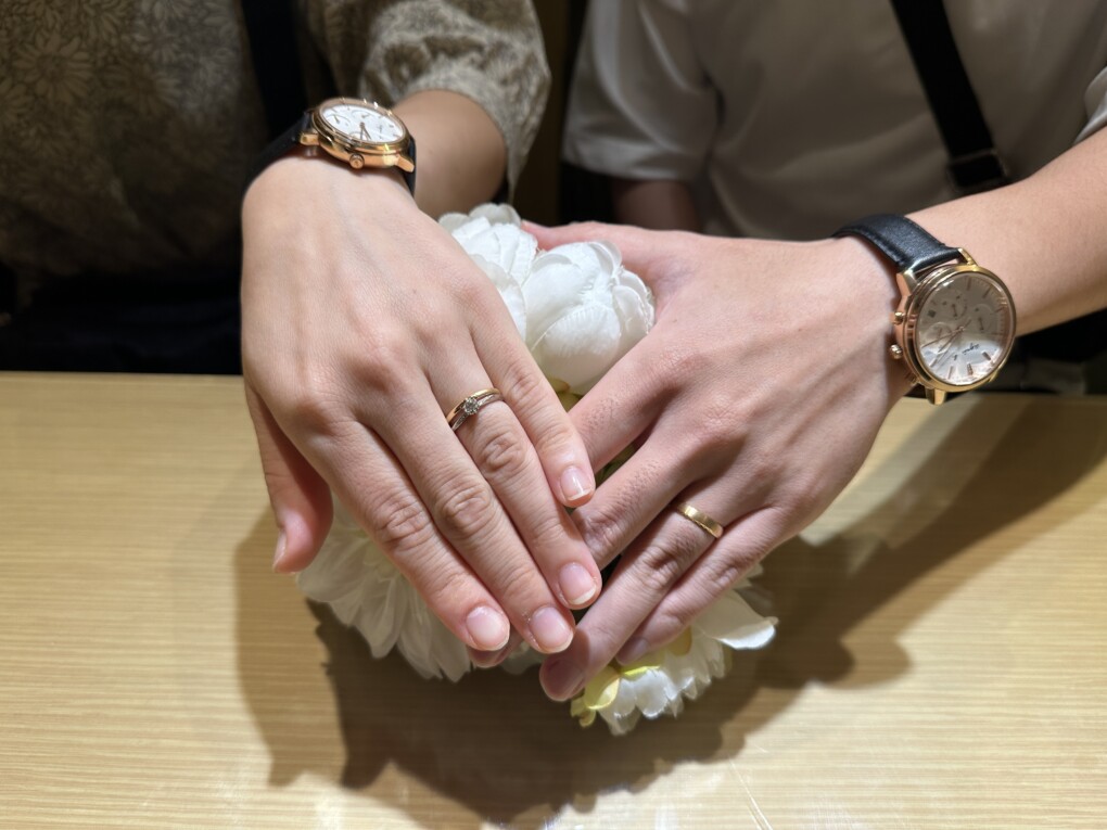 兵庫県姫路市よりご来店「FISCHER」の結婚指輪をご成約頂きました