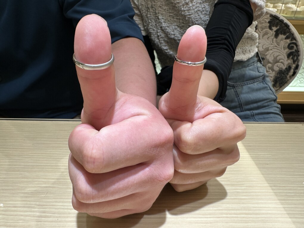 兵庫県加古川市からご来店「FISCHER」の結婚指輪をご成約いただきました