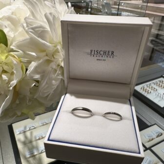 兵庫県加古川市からご来店「FISCHER」の結婚指輪をご成約いただきました