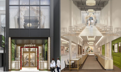 関西最大級のブライダルジュエリーショップgarden心斎橋